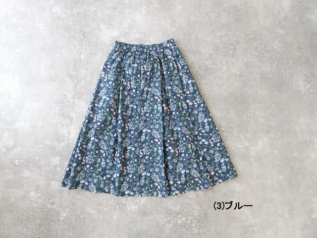 PK リバティAsaka Dreamタックギャザースカートの商品画像10