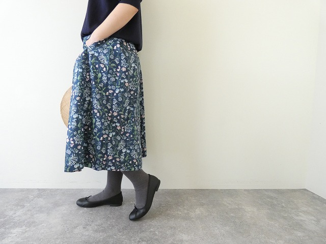 PK リバティAsaka Dreamタックギャザースカートの商品画像6