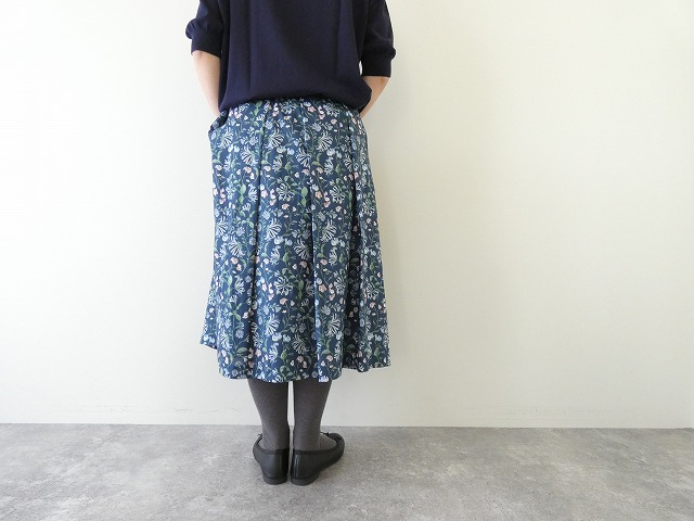 PK リバティAsaka Dreamタックギャザースカートの商品画像7