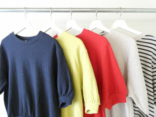 TANG(タング) スーピマコットン裾リブ半袖プルオーバーの商品画像16