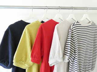 TANG(タング) スーピマコットン裾リブ半袖プルオーバーの商品画像18