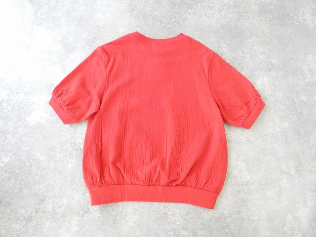 TANG(タング) スーピマコットン裾リブ半袖プルオーバーの商品画像29