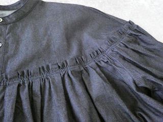 UNIVERSAL TISSU(ユニヴァーサル ティシュ) 5.4ozデニムバンドカラーブラウスの商品画像25