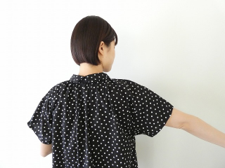 vb 40/1ランダムドットブロードプリント2WAYシャツの商品画像20