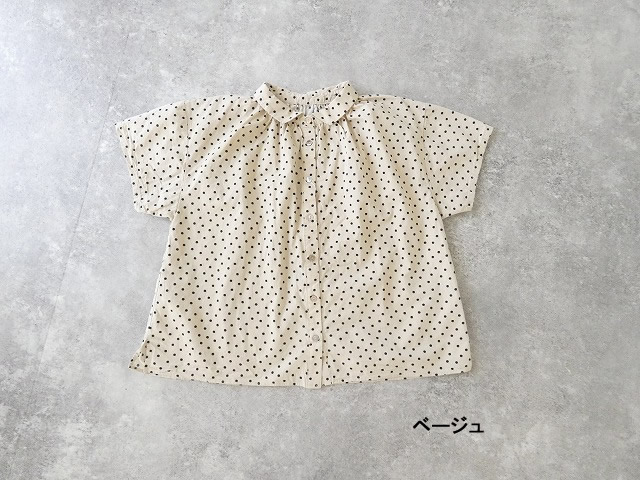 vb 40/1ランダムドットブロードプリント2WAYシャツの商品画像42