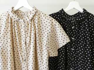 vb 40/1ランダムドットブロードプリント2WAYシャツの商品画像52