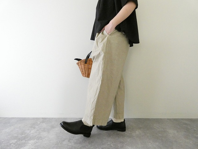 Veritecoeur(ヴェリテクール) テーパードタックガーメントダイパンツの商品画像8