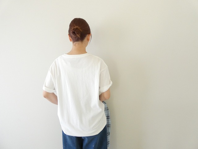 NOMBRE IMPAIR(ノンブルアンペール) BALEINEプリント半袖TEEの商品画像9