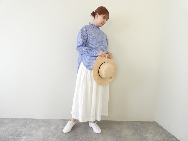 Hands of creation(ハンズオブクリエイション) 強撚クラシックバイオスラブ比翼仕立てフリルシャツの商品画像1