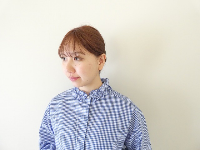 Hands of creation(ハンズオブクリエイション) 強撚クラシックバイオスラブ比翼仕立てフリルシャツの商品画像4