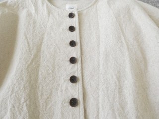 ina(イナ) 綿麻ベビーキャンバスクルーネック袖口タックジャケットの商品画像30