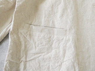 ina(イナ) 綿麻ベビーキャンバスクルーネック袖口タックジャケットの商品画像31