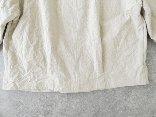 ina(イナ) 綿麻ベビーキャンバスクルーネック袖口タックジャケットの商品画像33