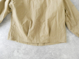 ina(イナ) 綿麻ベビーキャンバスクルーネック袖口タックジャケットの商品画像47