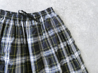 ina(イナ) サッカータータンチェック紐付き三段ゴムスカートの商品画像32