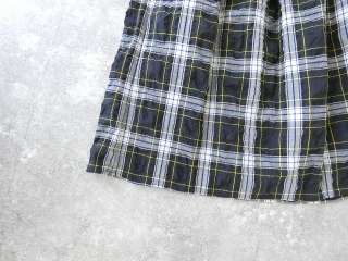 ina(イナ) サッカータータンチェック紐付き三段ゴムスカートの商品画像37