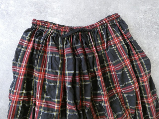 ina(イナ) サッカータータンチェック紐付き三段ゴムスカートの商品画像46