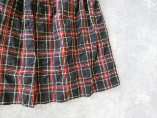 ina(イナ) サッカータータンチェック紐付き三段ゴムスカートの商品画像47