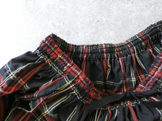 ina(イナ) サッカータータンチェック紐付き三段ゴムスカートの商品画像49