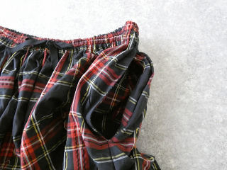 ina(イナ) サッカータータンチェック紐付き三段ゴムスカートの商品画像51