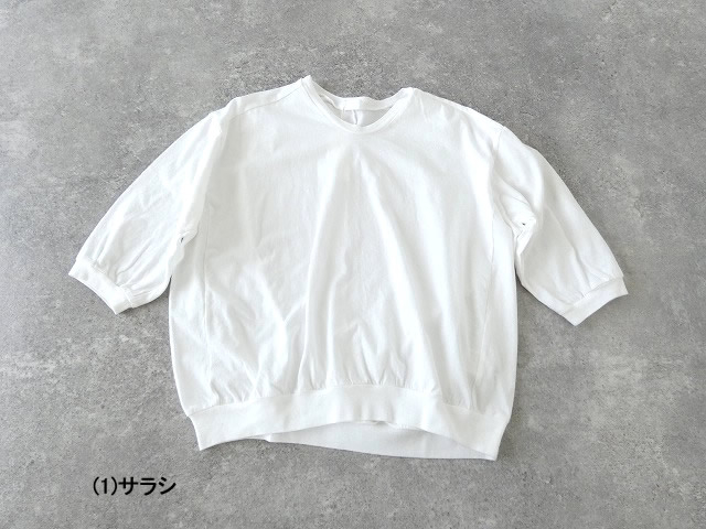 homspun(ホームスパン) 30/1 天竺6分袖Vネックプルオーバーの商品画像42