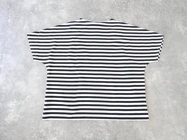 homspun(ホームスパン) 20/1ボーダー天竺半袖プルオーバーの商品画像29