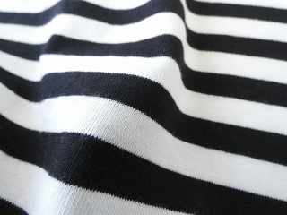 homspun(ホームスパン) 20/1ボーダー天竺半袖プルオーバーの商品画像32