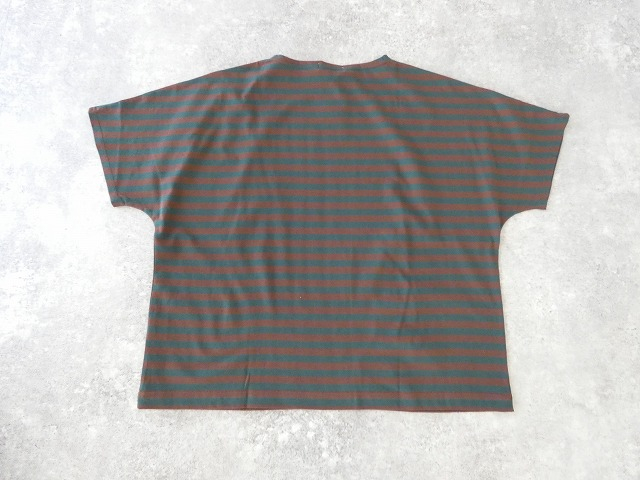 homspun(ホームスパン) 20/1ボーダー天竺半袖プルオーバーの商品画像43