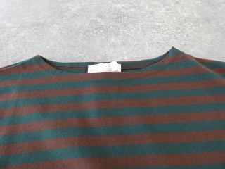 homspun(ホームスパン) 20/1ボーダー天竺半袖プルオーバーの商品画像44