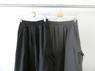 SOUFFLE 軽量ストレッチナイロンミリタリーフレアースカートの商品画像16