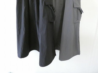 SOUFFLE 軽量ストレッチナイロンミリタリーフレアースカートの商品画像17