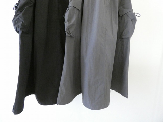 SOUFFLE 軽量ストレッチナイロンミリタリーフレアースカートの商品画像19