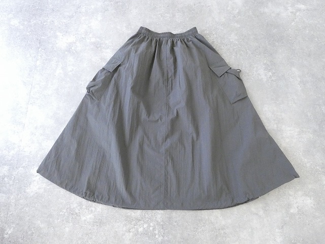 SOUFFLE 軽量ストレッチナイロンミリタリーフレアースカートの商品画像43
