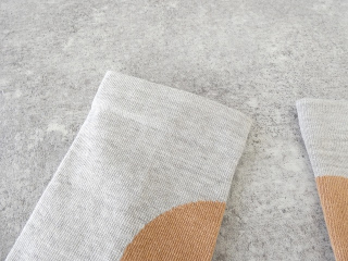 yahae(ヤハエ) Organic Cotton Rubber Free Asymmetry Dot Socks アシンメトリードットソックスの商品画像19