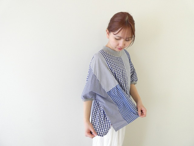 NATURAL LAUNDRY(ナチュラルランドリー) クラフトパネルハギモックプルオーバーの商品画像3