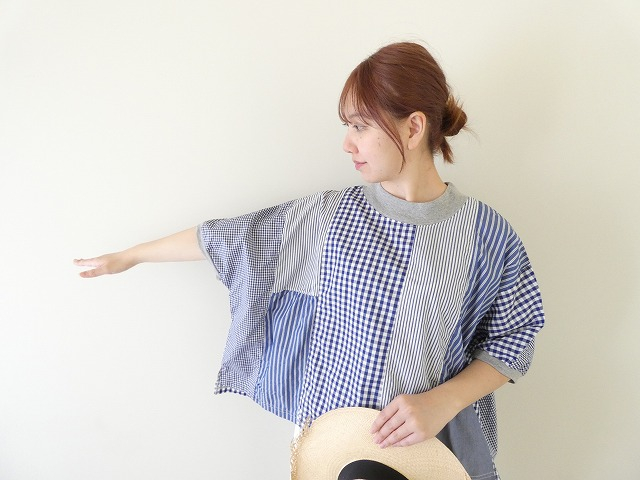 NATURAL LAUNDRY(ナチュラルランドリー) クラフトパネルハギモックプルオーバーの商品画像7