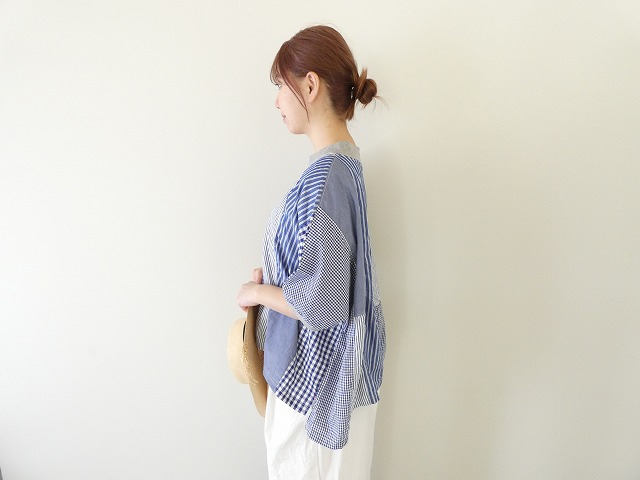 NATURAL LAUNDRY(ナチュラルランドリー) クラフトパネルハギモックプルオーバーの商品画像8