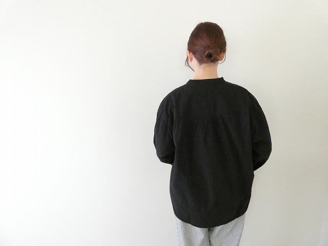 NATURAL LAUNDRY(ナチュラルランドリー) コードシャンブレーファーマースモックシャツの商品画像11