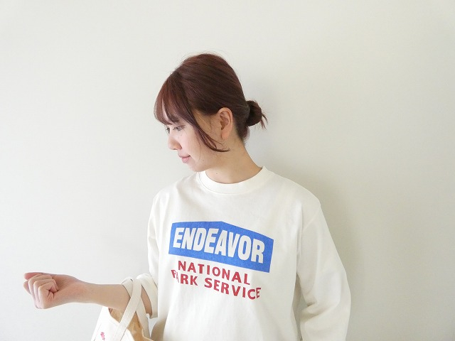 BLUE LAKE MARKET(ブルーレイクマーケット) アメリカンドライ天竺7分袖プリントTの商品画像4