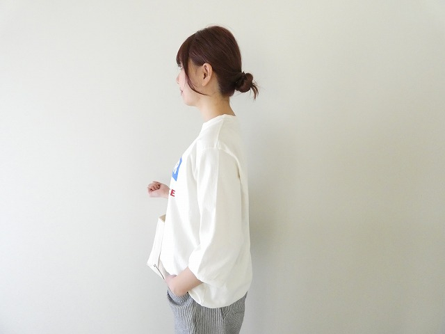 BLUE LAKE MARKET(ブルーレイクマーケット) アメリカンドライ天竺7分袖プリントTの商品画像7