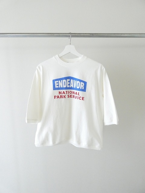 BLUE LAKE MARKET(ブルーレイクマーケット) アメリカンドライ天竺7分袖プリントTの商品画像9