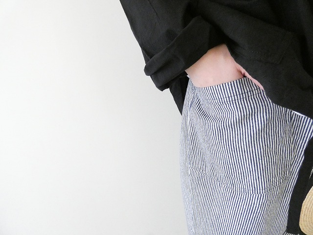 BLUE LAKE MARKET(ブルーレイクマーケット) ヒッコリーバックヨークイージーパンツの商品画像4