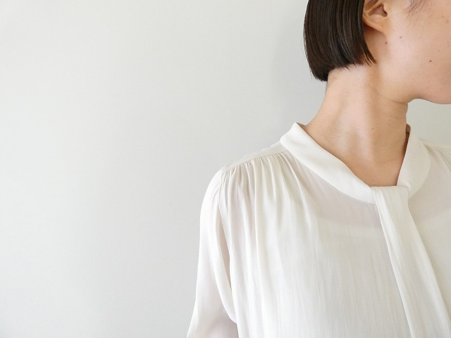 DONEEYU(ドニーユ) シャンブレージョーゼットブラウスの商品画像3