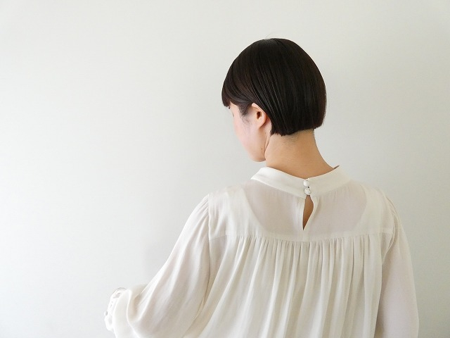 DONEEYU(ドニーユ) シャンブレージョーゼットブラウスの商品画像6