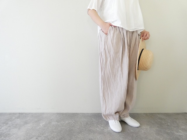 Gauze#(ガーゼ) リネンameriパンツの商品画像2
