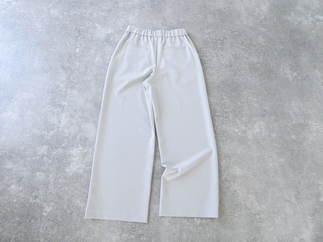 ma couleur(マ クルール) 杢調ストレッチツイルドロストワイドストレートパンツの商品画像43