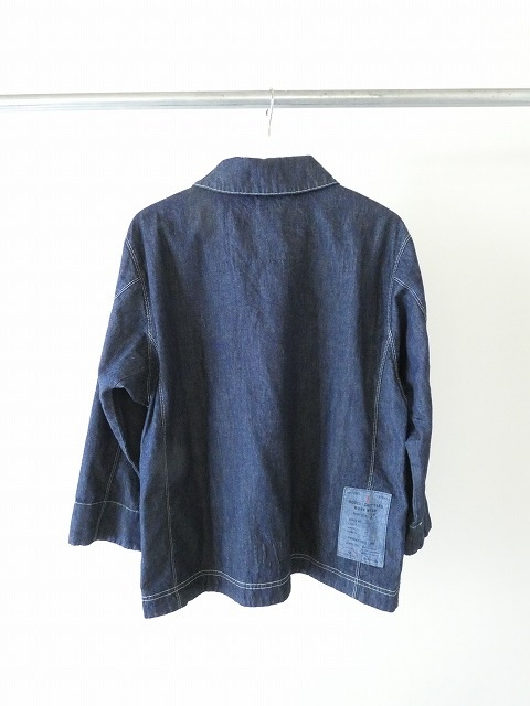 快晴堂(かいせいどう) HAYETE・Duty Wear小さな造船所のワークウエア6オンスデニムマリネデッキジャケットの商品画像3