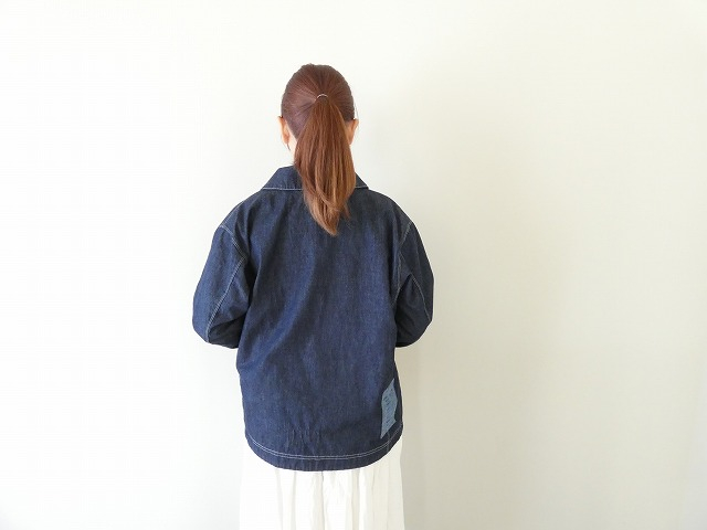 快晴堂(かいせいどう) HAYETE・Duty Wear小さな造船所のワークウエア6オンスデニムマリネデッキジャケットの商品画像6