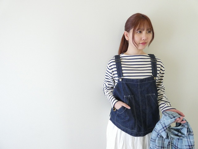 快晴堂(かいせいどう) HAYETE・Duty Wear小さな造船所のワークウエア6オンスデニムオーバーオールベストの商品画像1