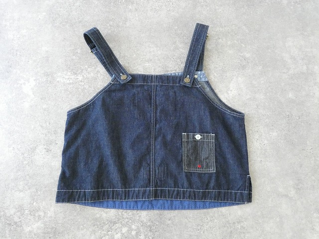 快晴堂(かいせいどう) HAYETE・Duty Wear小さな造船所のワークウエア6オンスデニムオーバーオールベストの商品画像10